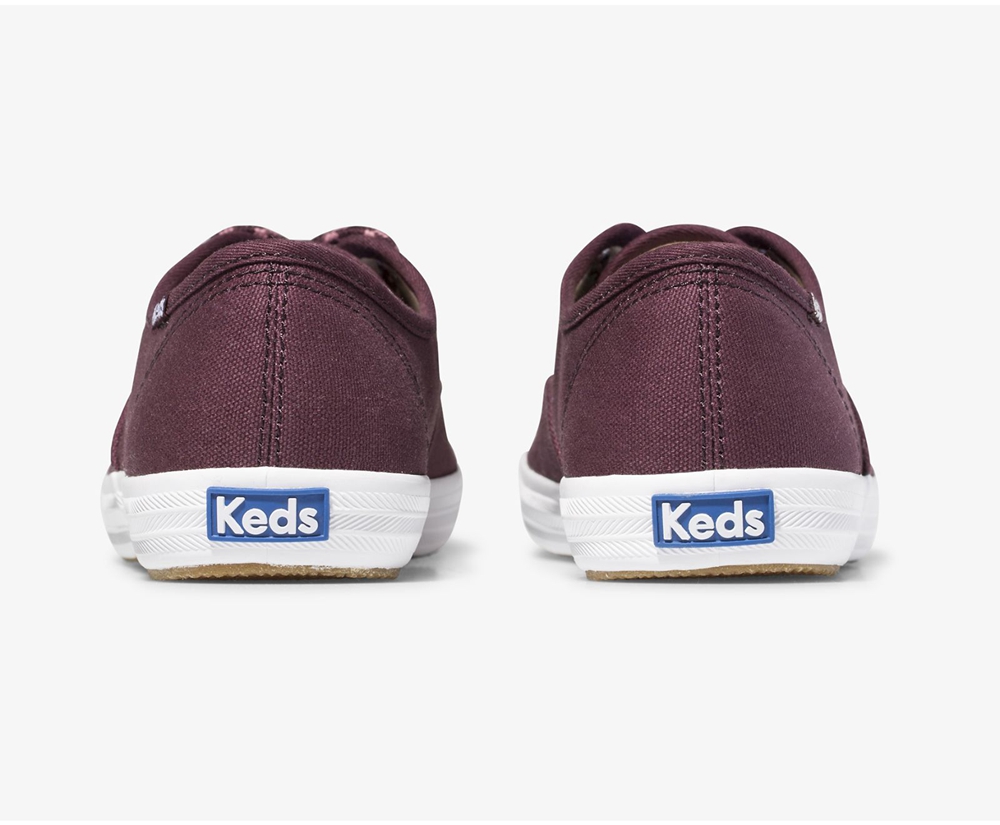 Tenis Keds Mujer Rojos - Champion Solids - 0532-LKVET